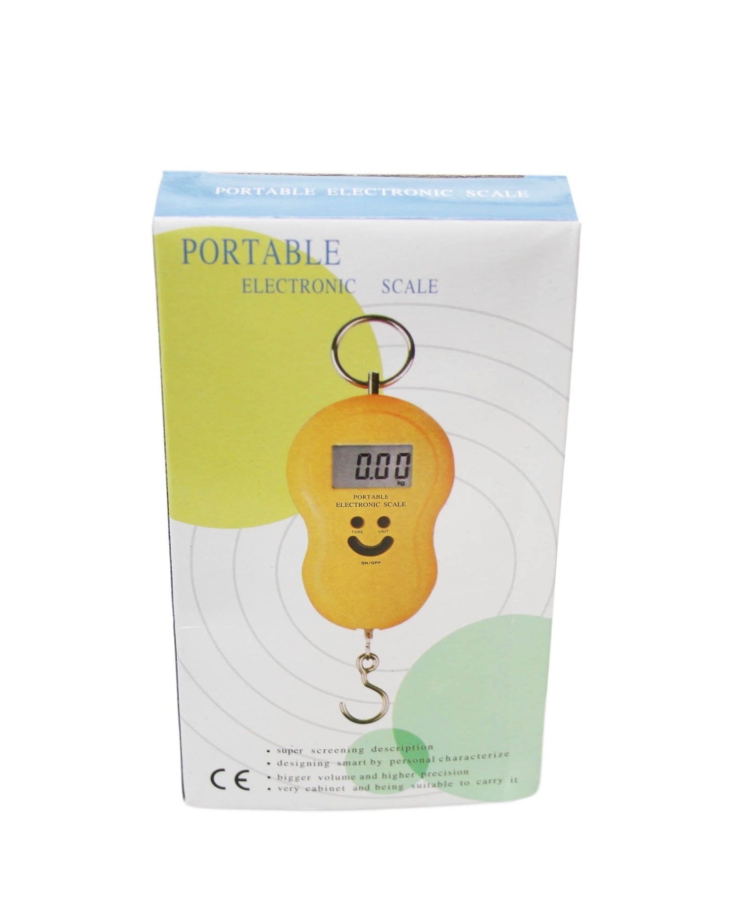 Portable Electronic Luggage Weighing Scale 11.5 x 6.5 cm Assorted Colours 2013 (Parcel Rate)