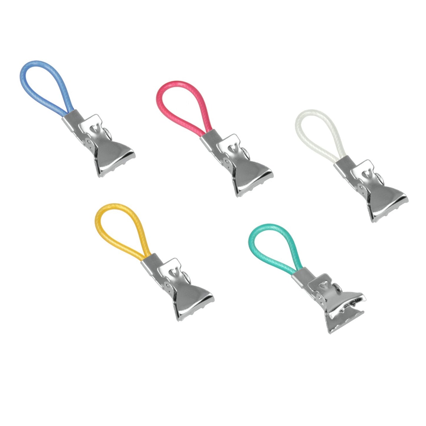 5 Piece Clips Towel Cloth Hanging Clips Metal Assorted Colour 2cm Clip 2821 (Large Letter Rate)