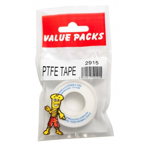 Value Pack PTFE Tape White 2915 (Large Letter Rate)