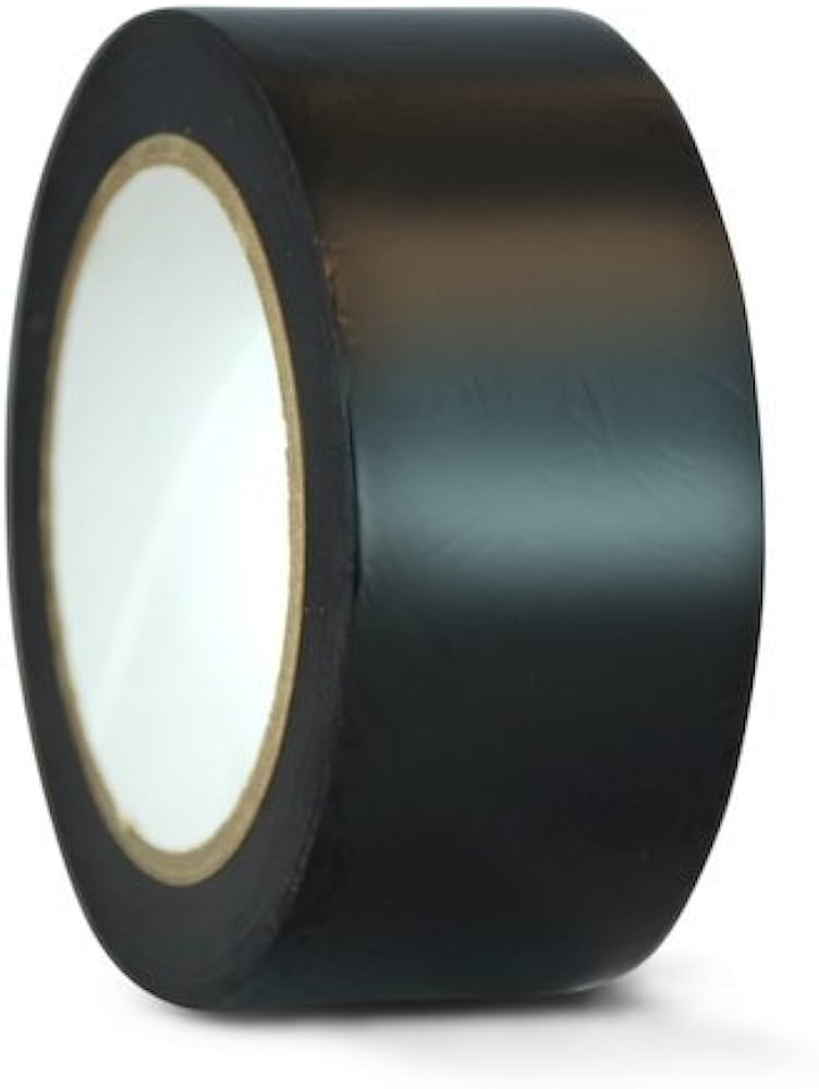 PVC Insulation Tape 13mm x 19mm x 20m Black 0364 (Parcel Rate)