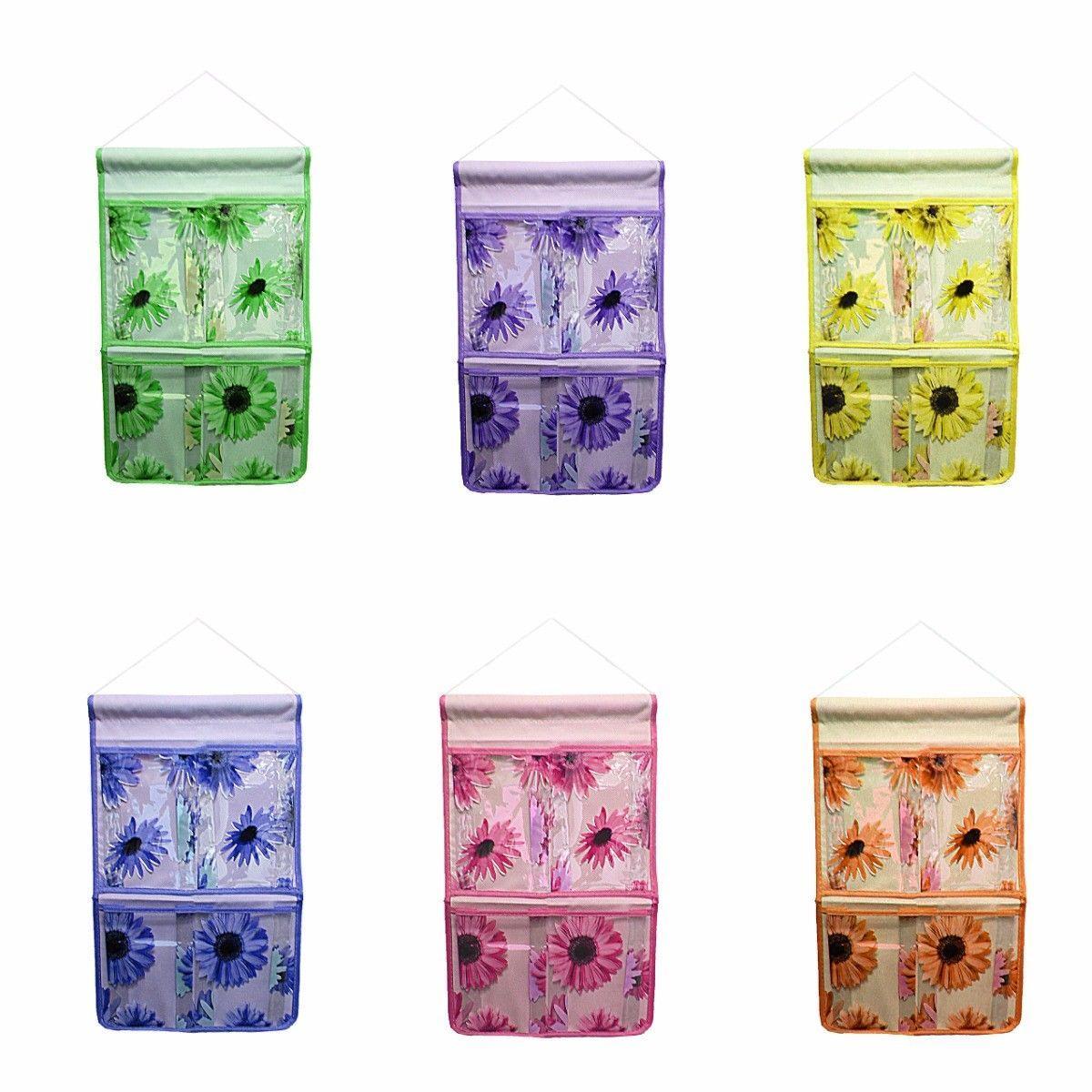 Wall Hanging Storage Bag Plastic Bathroom Makeup Cosmetic Organiser 42cm x 25cm Beauty  4792 (Parcel Rate)