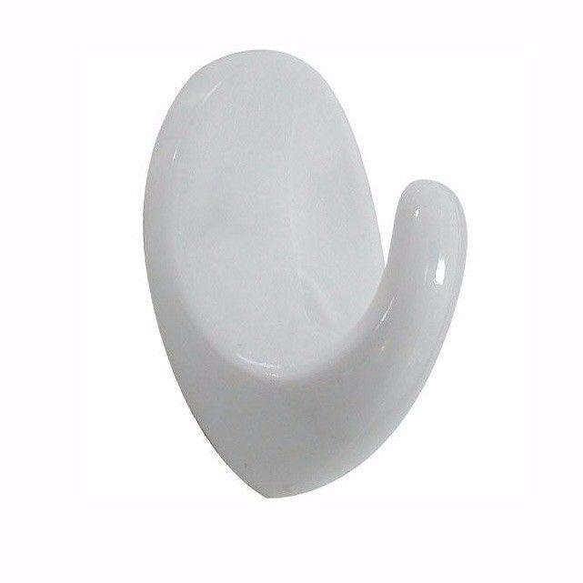 5 x Strong Self adhesive Oval Hooks For Home Kitchen Office Garage 0126 (Large Letter Rate)