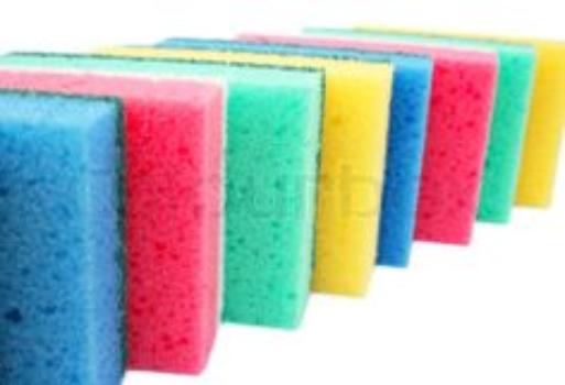 Double Sided Kitchen Washing Up Sponges Scourers Pack of 20 RP3002 (Parcel Rate)