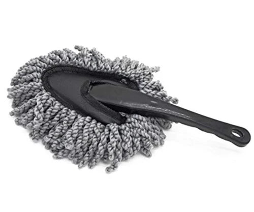 Handheld Microfibre Car Duster Brush 28 cm Assorted Colours 6978 (Parcel Rate)