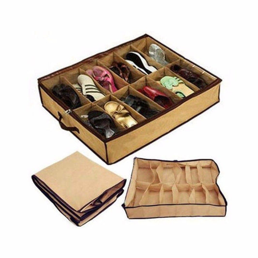 Large Shoe Storage Shoe Organiser Space Saver 70cm x 60cm 4089 (Parcel Rate)