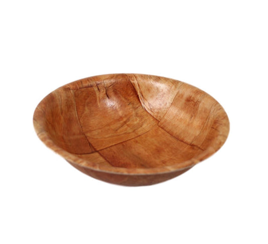 Vintage Style Wooden Design Kitchen Serving Bowl 15 cm 5599 (Parcel Rate)