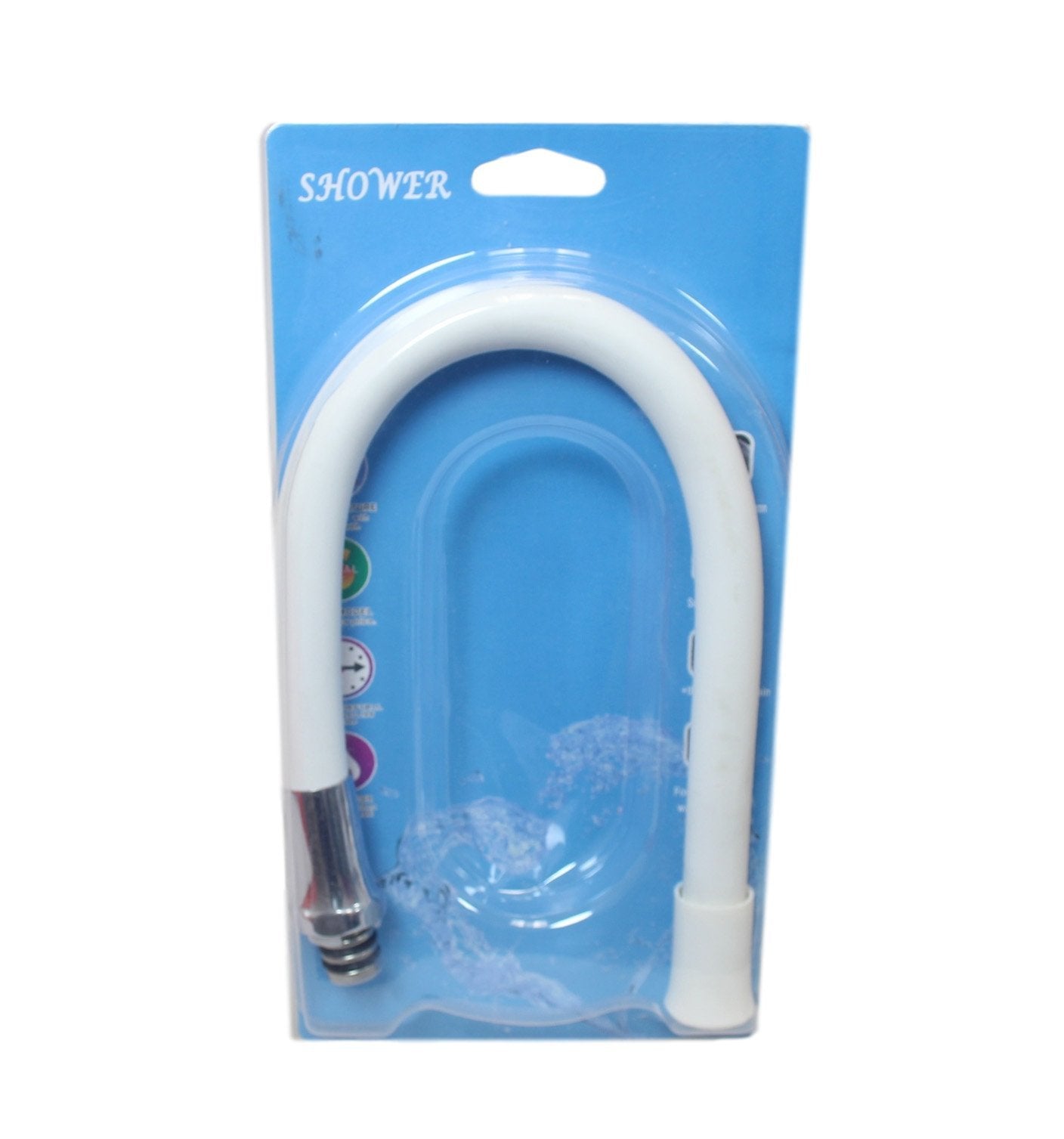 Shower Handle Universal Assorted Colour Easy Installation 42cm Handle 5754 (Parcel Rate)