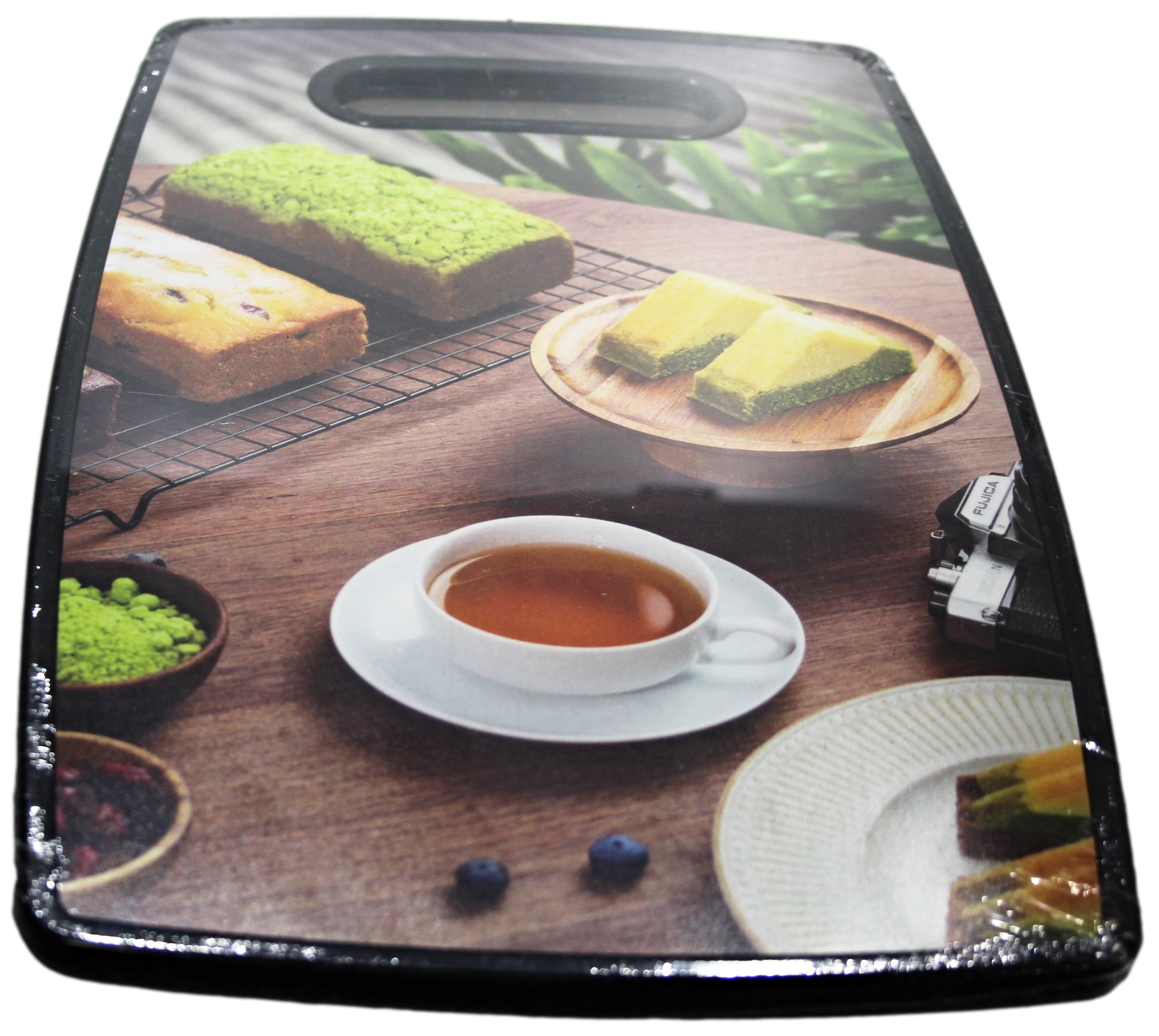 Plastic Kitchen Chopping Board with Printed Design 22.5 x 35.5 x 1.1 cm Assorted Designs 6676 (Parcel Rate)