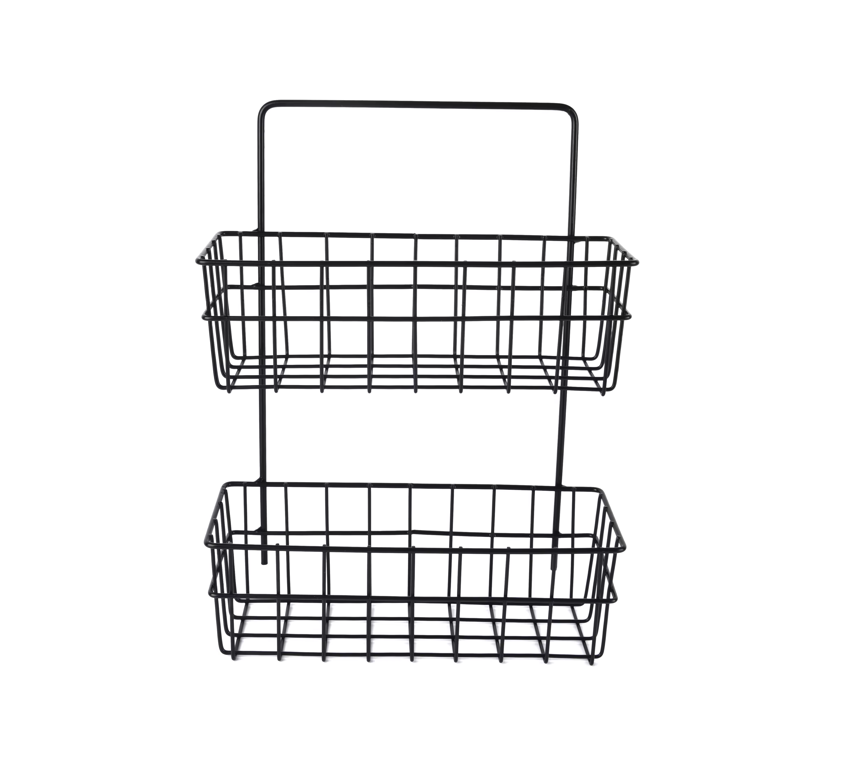 Metal Kitchen Bathroom Rack 33 x 20.5 x 8.5 cm Assorted Colours 6871 (Parcel Rate)