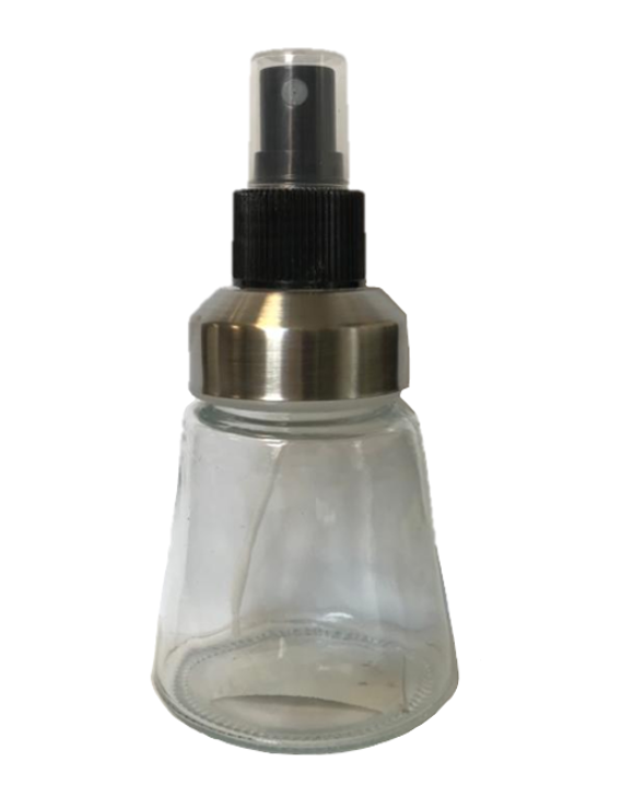 Clear Glass Kitchen Spray Bottle 13.5 x 6.5 cm 125 ml 7017 (Parcel Plus Rate)