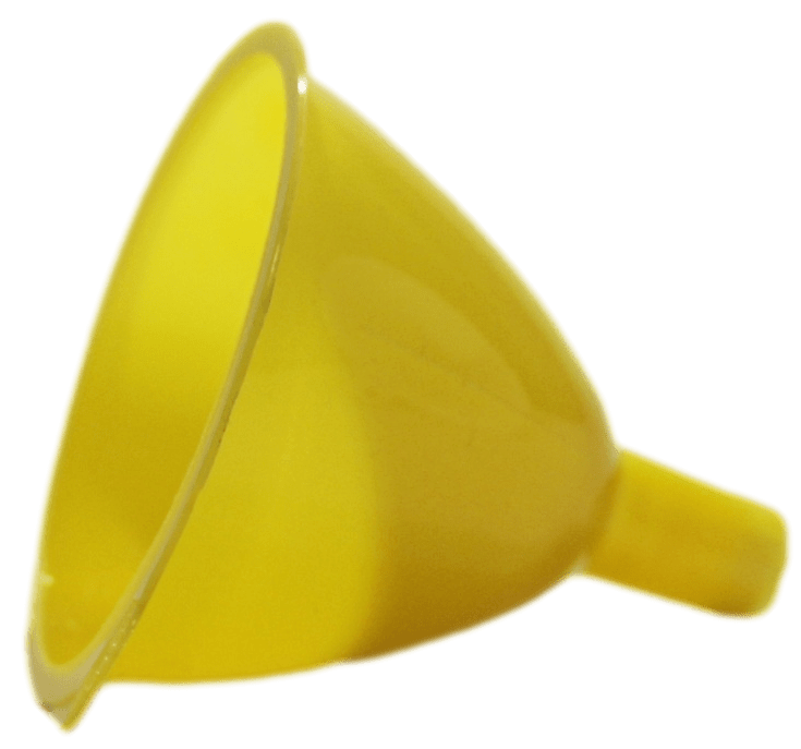 Plastic Kitchen Funnel Set of 5 Assorted Sizes 0412 (Parcel Rate)