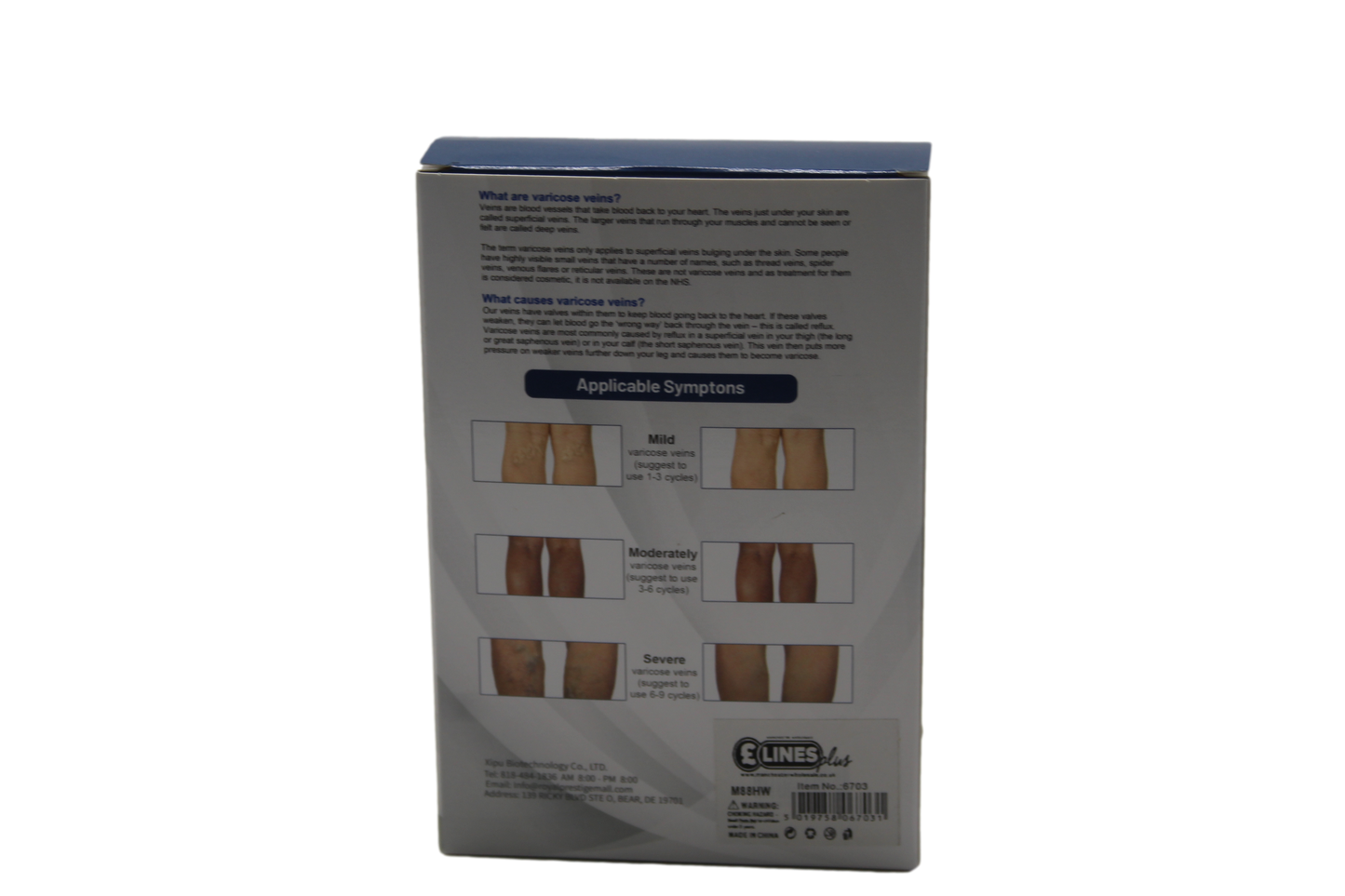 Leg Varicose Vein Patch Plaster For Vein Care Blood Circulation Phlebitis Capillary Health 6703 (Parcel Rate)