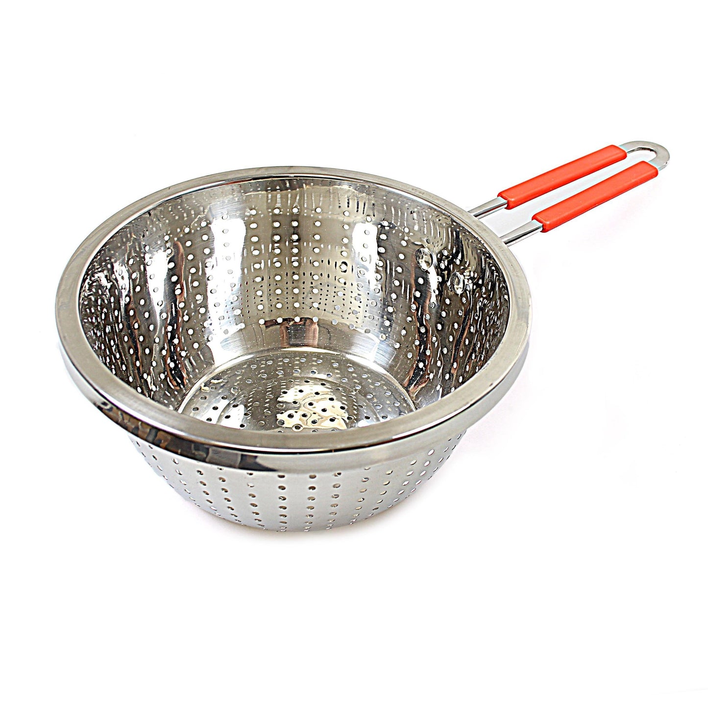 Metal Strainer Colander With Handle Kitchen Essential 4937 (Parcel Rate)