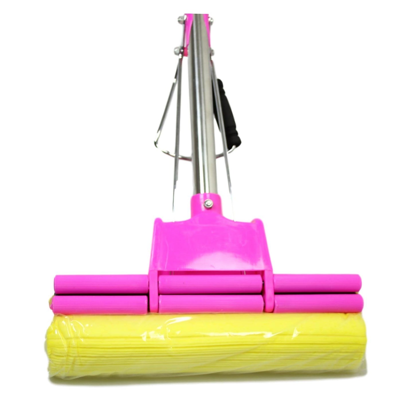 Expandable Squeeze Yellow Cleaning Sponge Mop Assorted Colours 0721 A (Big Parcel Rate)