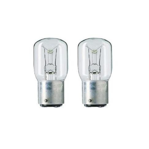 2 Pack 2800K 220-240V Pygmy Bulb 50Hz Dimmable 28mm x 58mm SPB03 (Parcel Rate)p