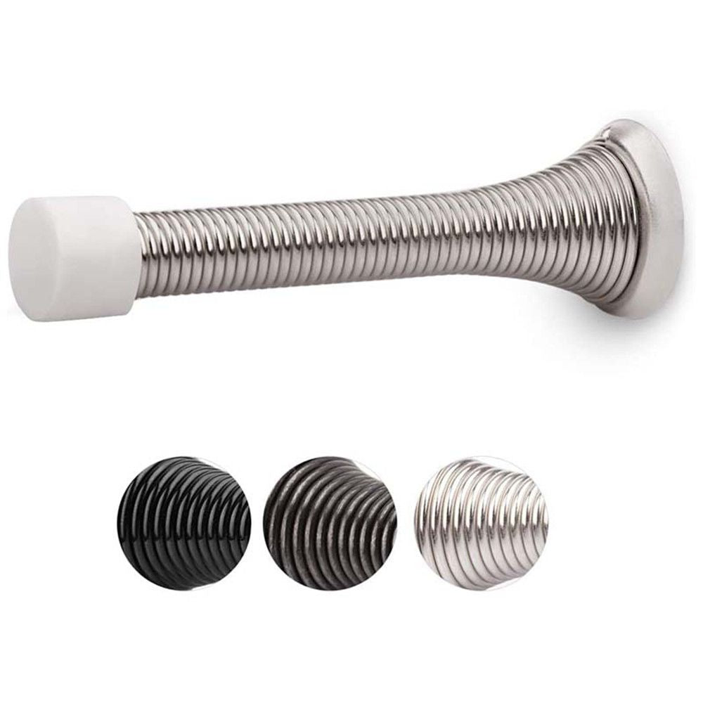 Spring Door Stops Chrome Finish Home Diy 6913 (Large Letter Rate)