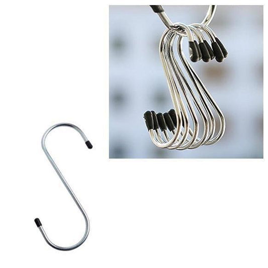 Steel S Hooks 5pcs 7x 7cm 0802 (Large Letter Rate)