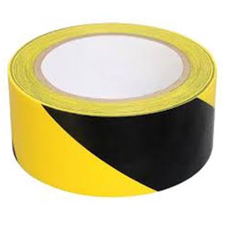 SAAO Hazard Warning Tape 50mm X 33 Metres 2664 (Parcel Rate)