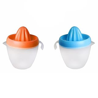 Plastic Lemon Orange Juice Squeezer 600ml Assorted Colours 4653 (Parcel Rate)