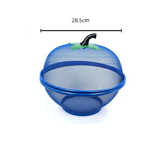 Kitchen Apple Fruit & Vegetable Bowl Basket 28.5 cm Assorted Colours 1500 A (Parcel Rate)