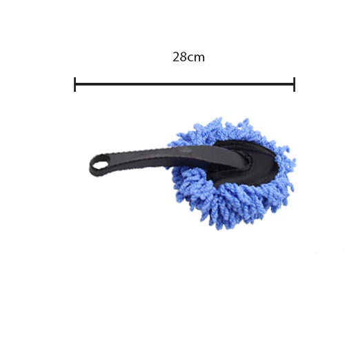 Handheld Microfibre Car Duster Brush 28 cm Assorted Colours 6978 (Parcel Rate)