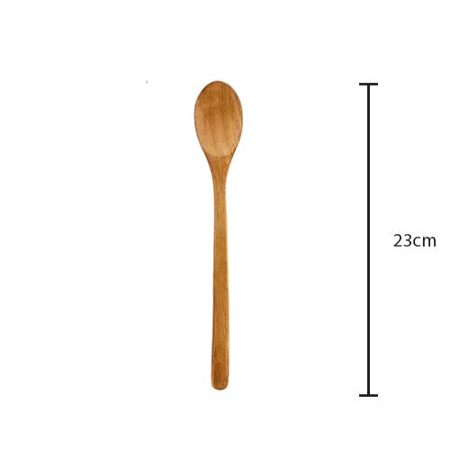 Wooden Kitchen Spoons 23 cm Pack of 3 6884 (Parcel Rate)