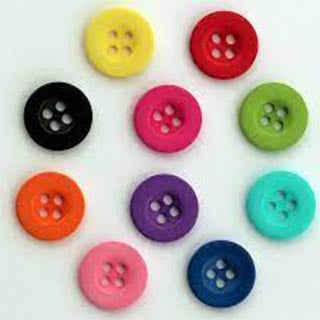 Clothes Sewing Plastic Buttons Assorted Sizes and Colours 7095 (Parcel Rate)