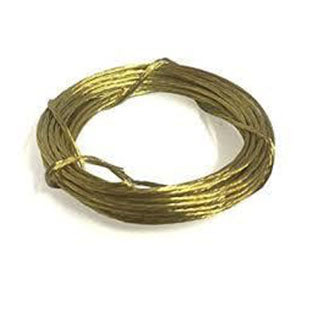 Picture Wire 3.5m Brass Finish 1178 (Parcel Rate)