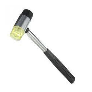 Double Sided Rubber Hammer Mallet with Grip Handle 22cm 6360 A (Parcel Rate)