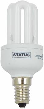 Status Mini Stick Light Bulb 7W 385 Lumen E14 Small Screw Cap 4131 (Parcel Rate)