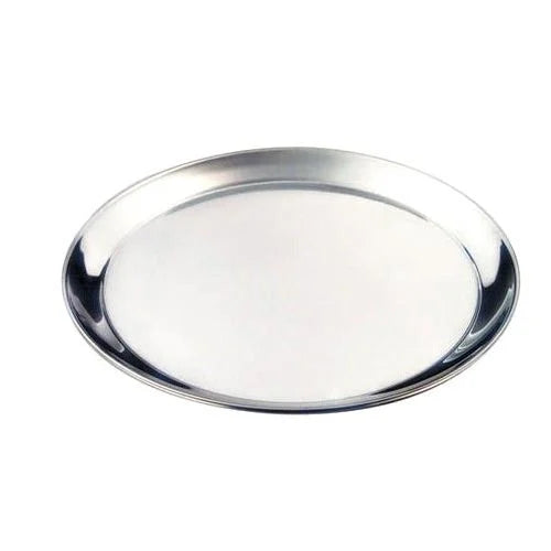 Steel Serving Food Dish Platter Plate Apple Design 50cm 5631 (Parcel Rate)